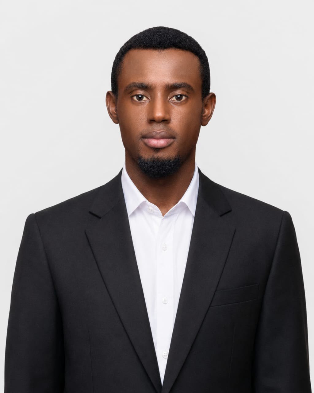 Studio portrait of Prince Folorunsho Adegoke